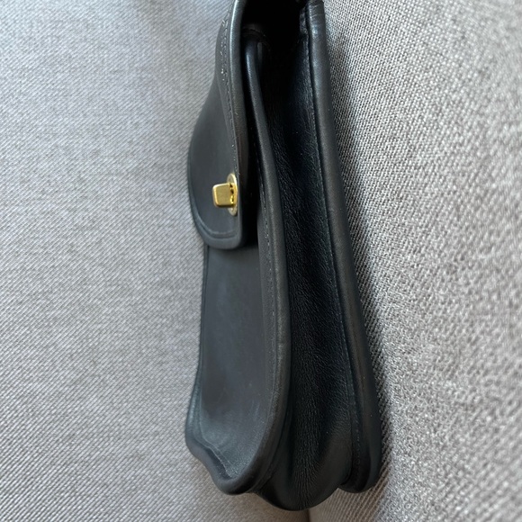 Vintage Black Coach Purse - Picture 8 of 12